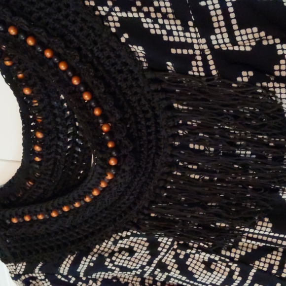 Anthropologie Floreat Dress Medium Embroidered - Picture 3 of 5